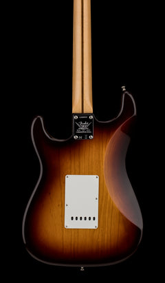 Used Fender Custom Shop LTD Fat 1954 Stratocaster NOS (2024) - Wide-Fade Chocolate 2-Color Sunburst #0517 with Original Hard Case
