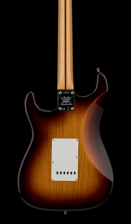 Used Fender Custom Shop LTD Fat 1954 Stratocaster NOS (2024) - Wide-Fade Chocolate 2-Color Sunburst #0517 with Original Hard Case