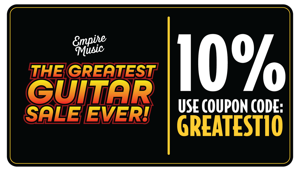 Greatest Guitar Sale 10%