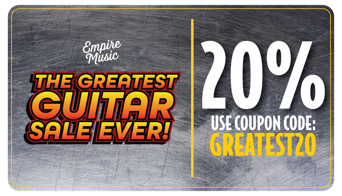 Greatest Guitar Sale 20%