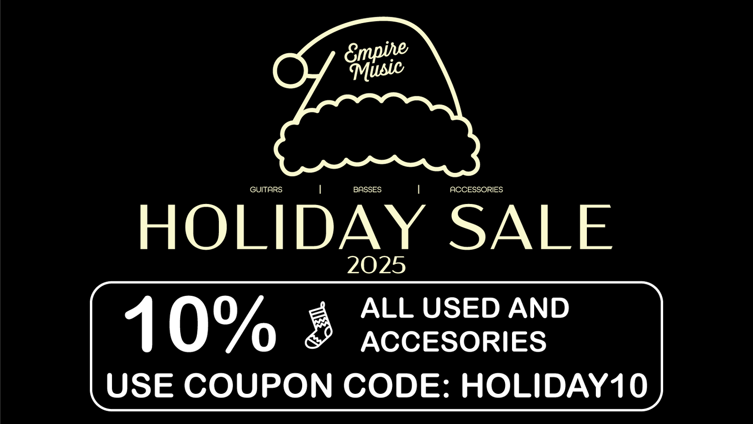 Black Friday 10% Off