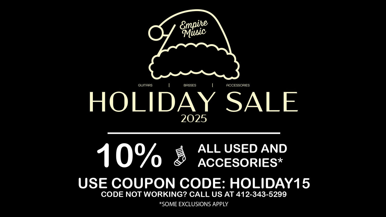 Holiday 10% Off