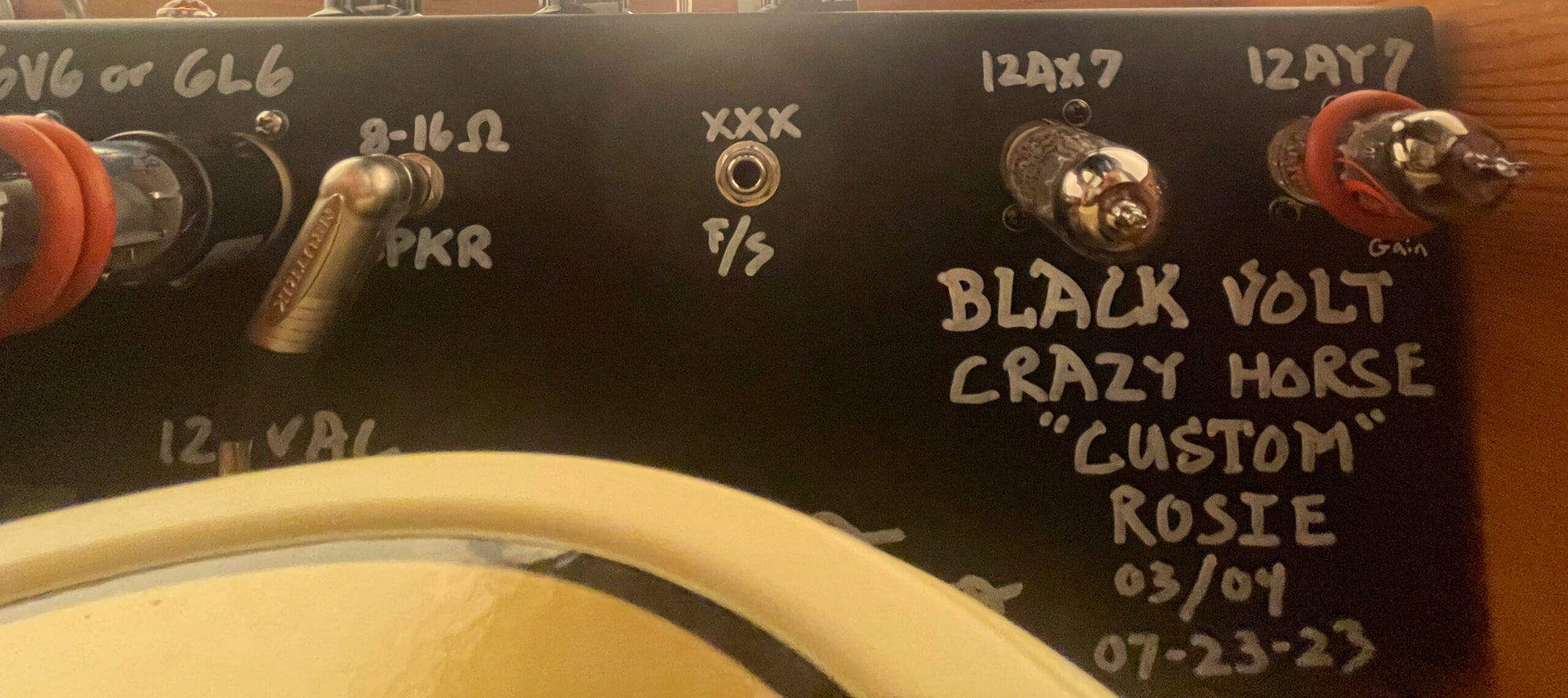 crazy horse pedal Black Volt 12" Crazy Horse "Custom" #3