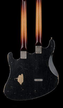 Castedosa Guitars Conchers Double Neck - Aged Black #201