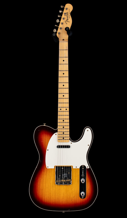 Fender Custom Shop Limited Edition 50s Twisted Telecaster Custom Journeyman Relic - Chocolate 3-Color Sunburst #38496