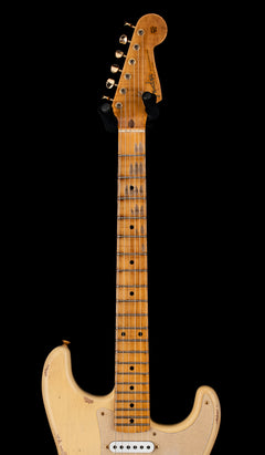 Fender Custom Shop LTD '55 Bone Tone Strat Relic - Aged Honey Blonde with Gold Hardware #81679