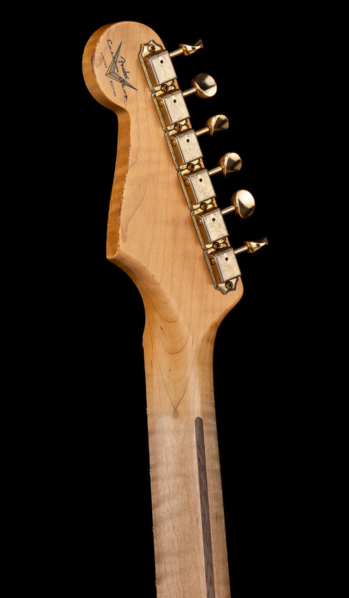 Fender Custom Shop LTD '55 Bone Tone Strat Relic - Aged Honey Blonde with Gold Hardware #81679