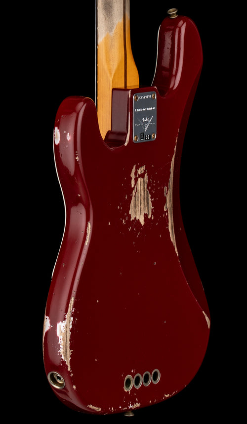 Fender Custom Shop Limited Edition '54 Precision Bass Heavy Relic - Aged Cimarron Red #79799