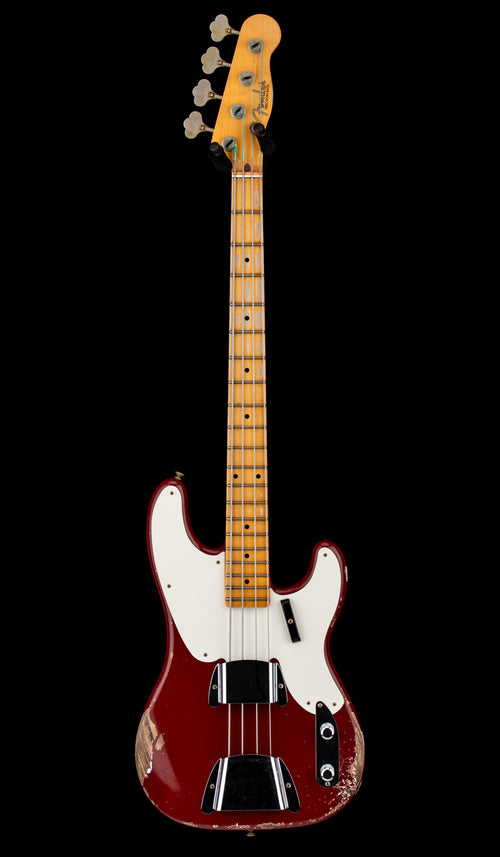 Fender Custom Shop Limited Edition '54 Precision Bass Heavy Relic - Aged Cimarron Red #79799