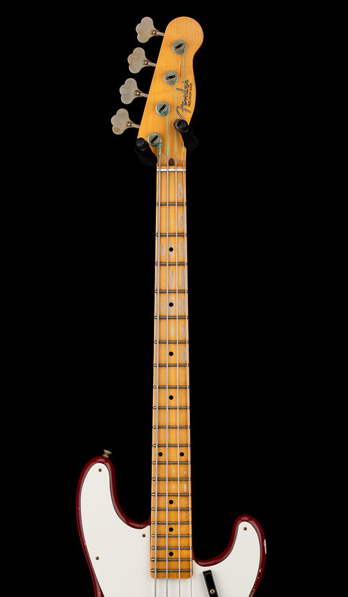 Fender Custom Shop Limited Edition '54 Precision Bass Heavy Relic - Aged Cimarron Red #79799