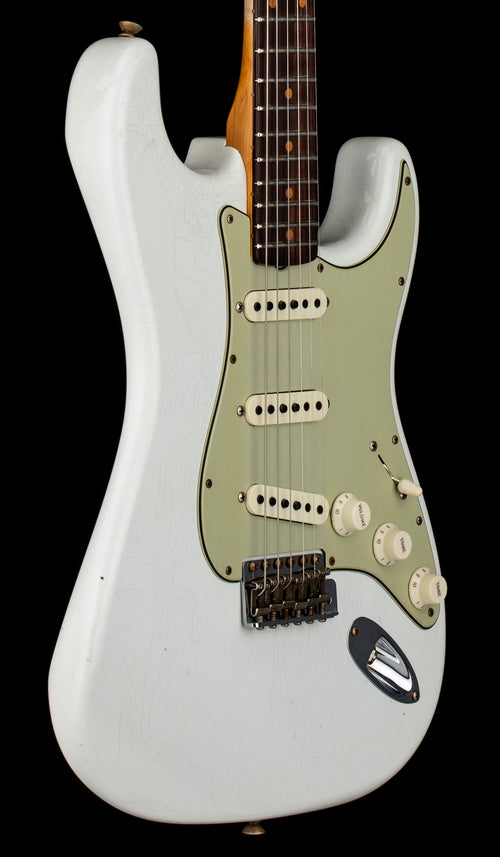 Fender Custom Shop Limited Edition 1960 Stratocaster Journeyman Relic - Aged Olympic White #61804