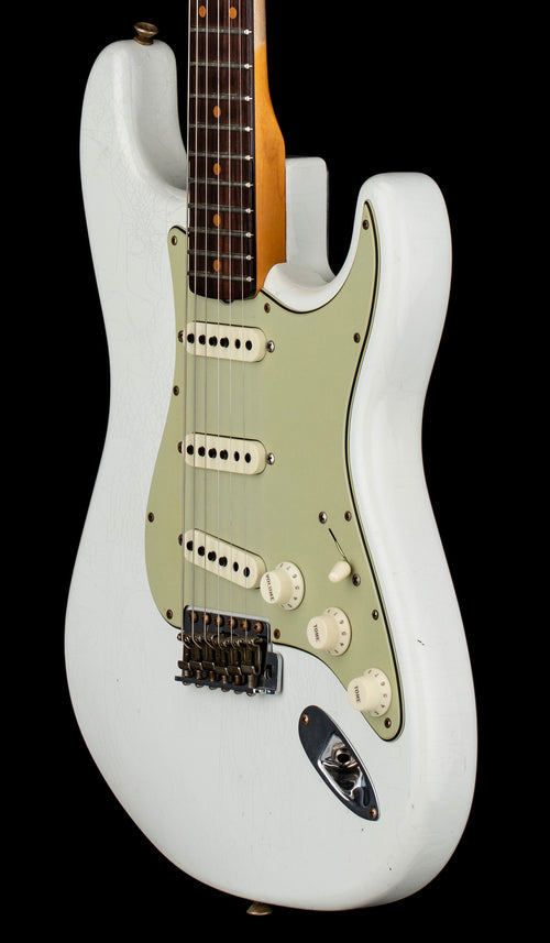 Fender Custom Shop Limited Edition 1960 Stratocaster Journeyman Relic - Aged Olympic White #61804