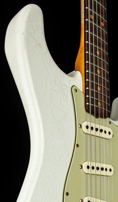 Fender Custom Shop Limited Edition 1960 Stratocaster Journeyman Relic - Aged Olympic White #61804