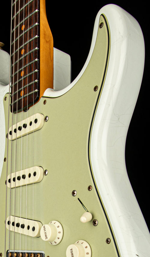 Fender Custom Shop Limited Edition 1960 Stratocaster Journeyman Relic - Aged Olympic White #61804