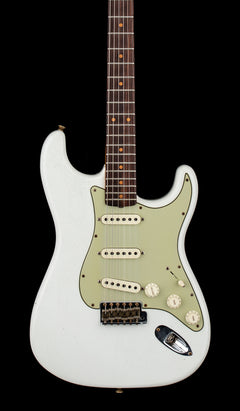 Fender Custom Shop Limited Edition 1960 Stratocaster Journeyman Relic - Aged Olympic White #61804