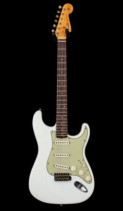 Fender Custom Shop Limited Edition 1960 Stratocaster Journeyman Relic - Aged Olympic White #61804