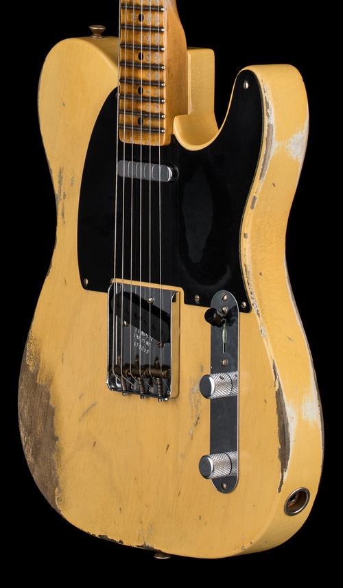 Used Fender Custom Shop 1951 Nocaster Heavy Relic (2018) - Faded Nocaster Blonde #18058 with Original Hard Case