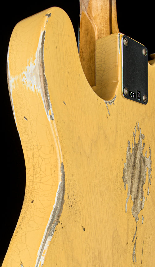 Used Fender Custom Shop 1951 Nocaster Heavy Relic (2018) - Faded Nocaster Blonde #18058 with Original Hard Case