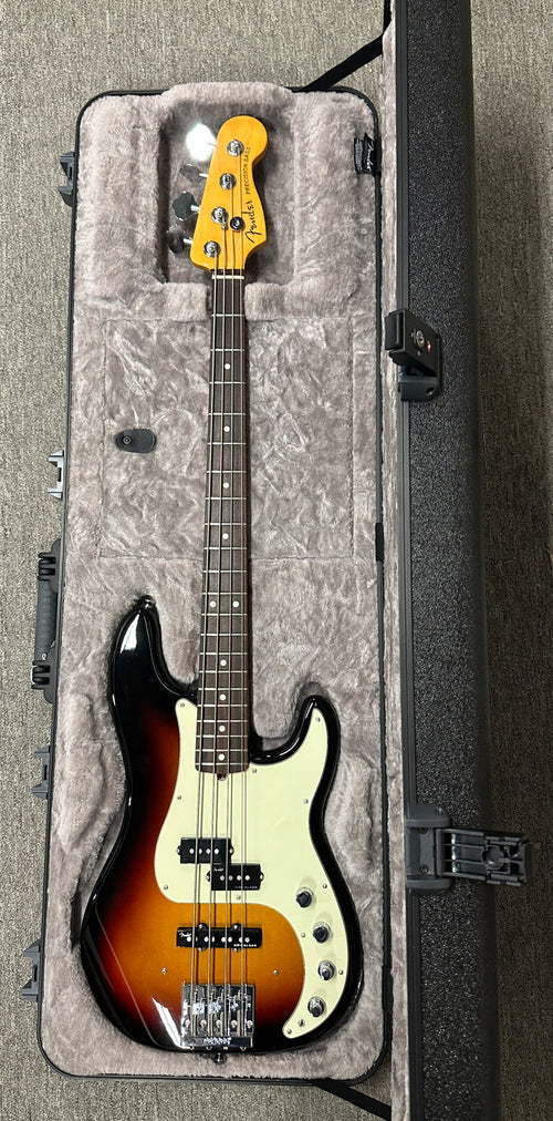 Used Fender American Ultra Precision Bass - Ultraburst #78551 with Original Hard Case