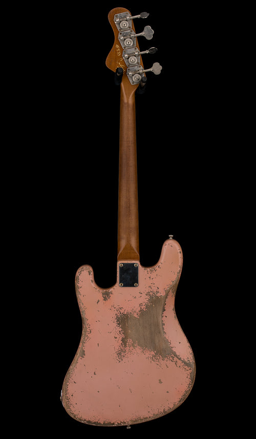 Castedosa Guitars JPC Short Scale Bass - Aged Shell Pink #533