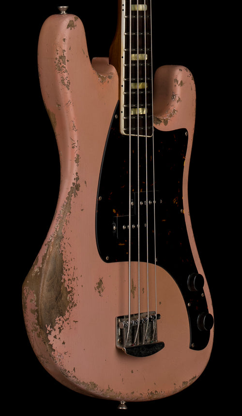 Castedosa Guitars JPC Short Scale Bass - Aged Shell Pink #533