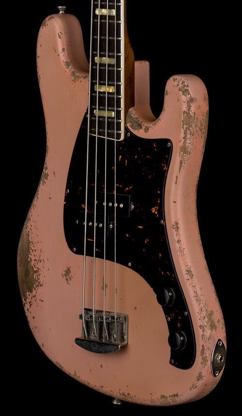 Castedosa Guitars JPC Short Scale Bass - Aged Shell Pink #533