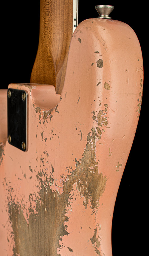 Castedosa Guitars JPC Short Scale Bass - Aged Shell Pink #533