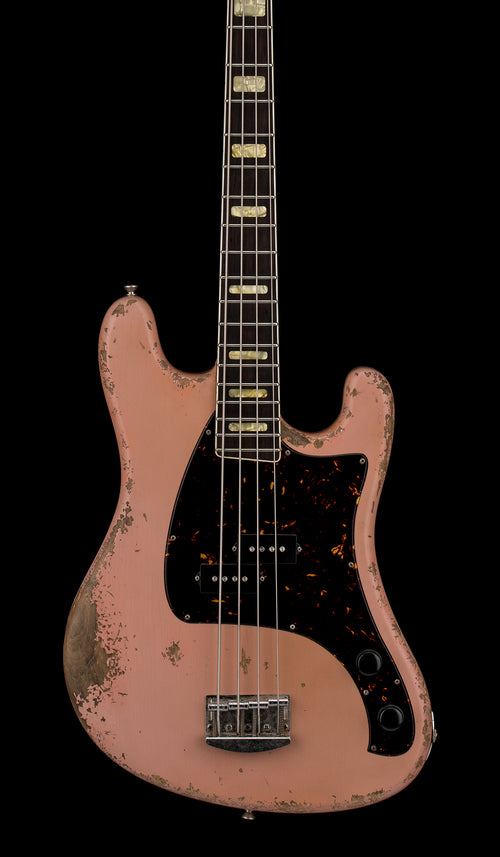 Castedosa Guitars JPC Short Scale Bass - Aged Shell Pink #533