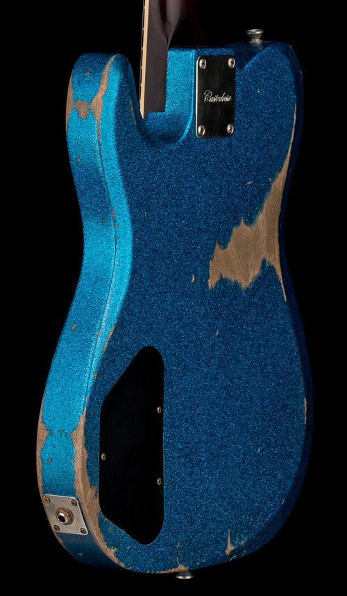 Castedosa Guitars Marianna Bevel - Aged Blue Sparkle #504