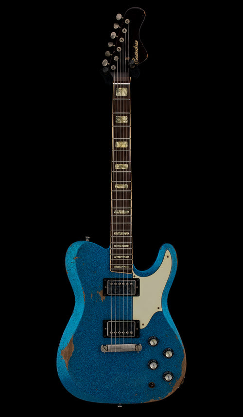 Castedosa Guitars Marianna Bevel - Aged Blue Sparkle #504