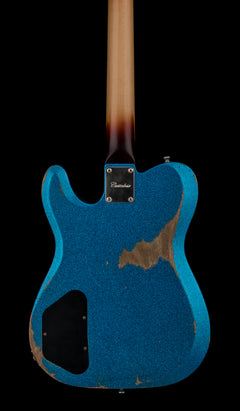 Castedosa Guitars Marianna Bevel - Aged Blue Sparkle #504