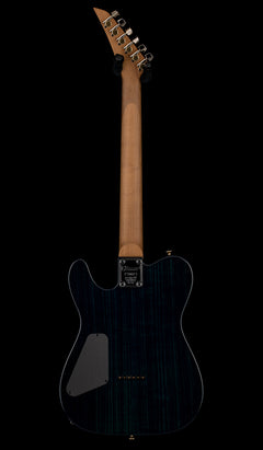 Charvel Custom Shop S2 2H HT Got the Blues - Deep Turquoise Forest #19852