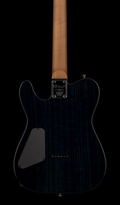 Charvel Custom Shop S2 2H HT Got the Blues - Deep Turquoise Forest #19852