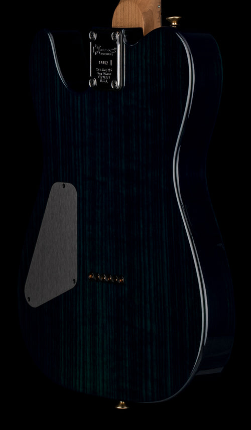 Charvel Custom Shop S2 2H HT Got the Blues - Deep Turquoise Forest #19852