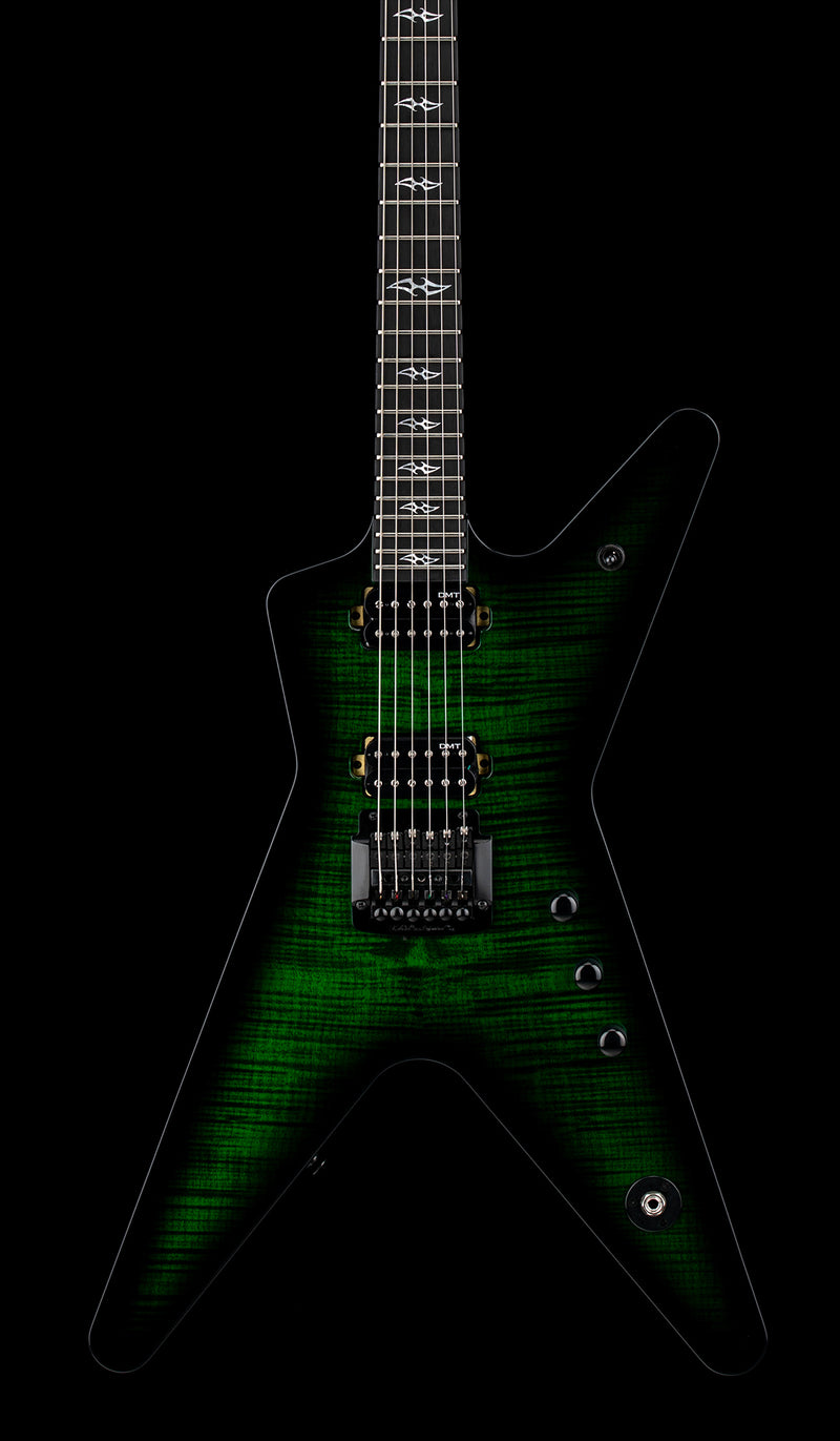 Dean USA ML Flame Top Kahler - Emerald Green Burst #21098