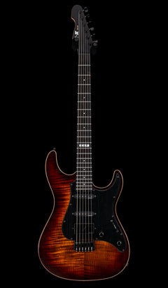 ESP E-II SN-III HT - Tiger Eye Sunburst #ES5821243 (Factory Demonstration Model)