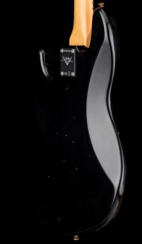 Fender Custom Shop 1966 Jazz Bass Journeyman Relic - Black #91741