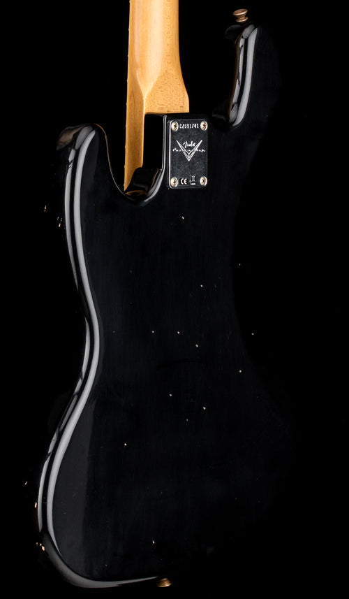 Fender Custom Shop 1966 Jazz Bass Journeyman Relic - Black #91741