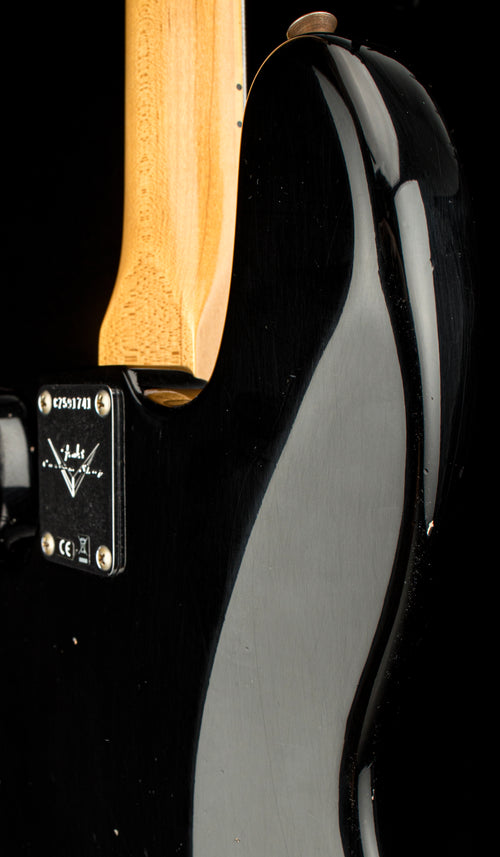 Fender Custom Shop 1966 Jazz Bass Journeyman Relic - Black #91741