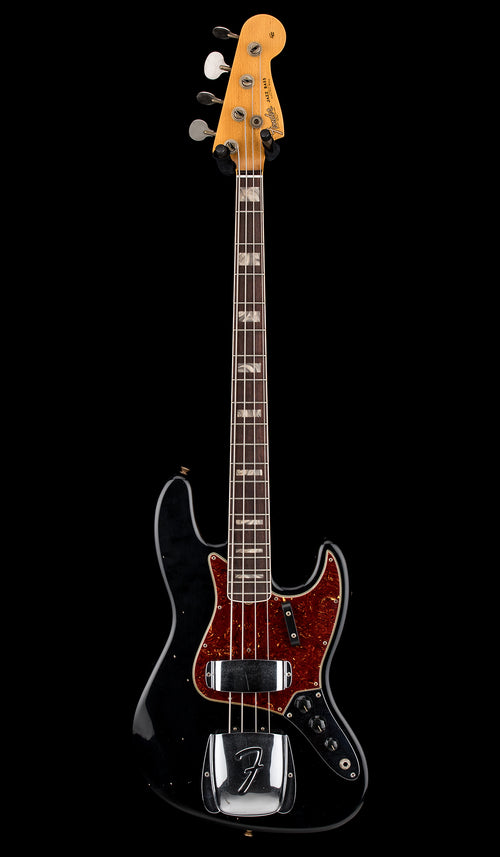Fender Custom Shop 1966 Jazz Bass Journeyman Relic - Black #91741