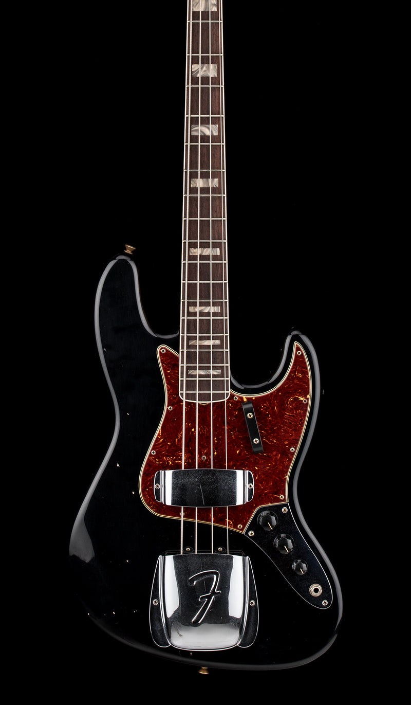Fender Custom Shop 1966 Jazz Bass Journeyman Relic - Black #91741