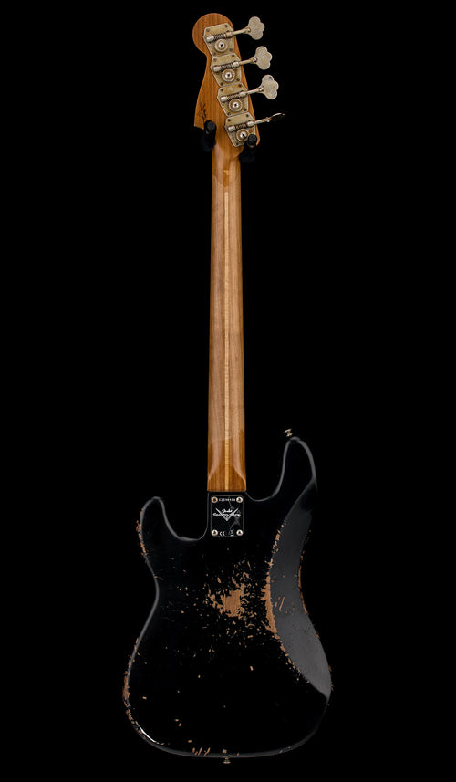 Fender Custom Shop Empire 58 Precision Bass Heavy Relic - Faded Aged Black #90930