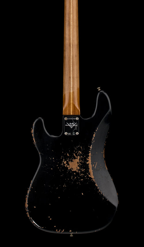 Fender Custom Shop Empire 58 Precision Bass Heavy Relic - Faded Aged Black #90930