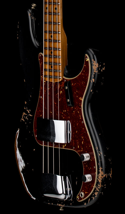 Fender Custom Shop Empire 58 Precision Bass Heavy Relic - Faded Aged Black #90930