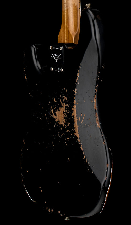 Fender Custom Shop Empire 58 Precision Bass Heavy Relic - Faded Aged Black #90930