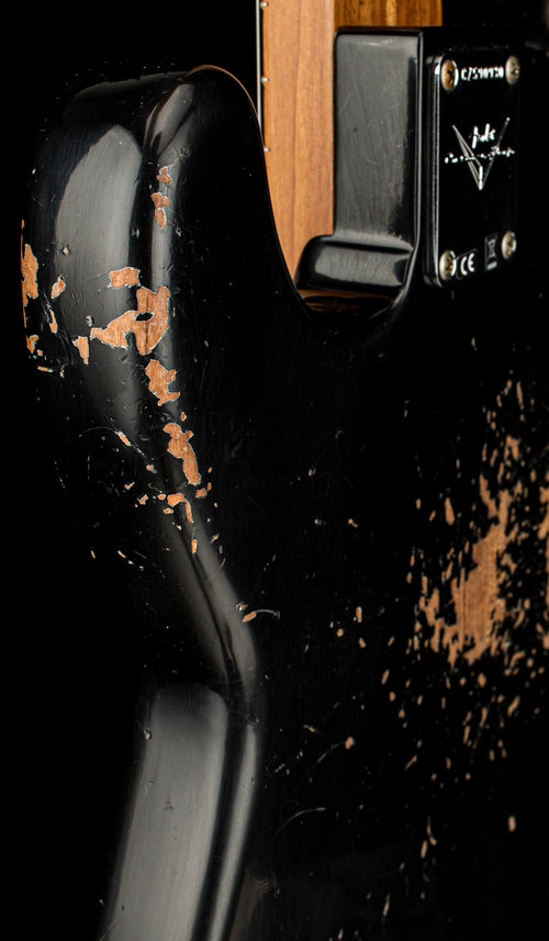 Fender Custom Shop Empire 58 Precision Bass Heavy Relic - Faded Aged Black #90930