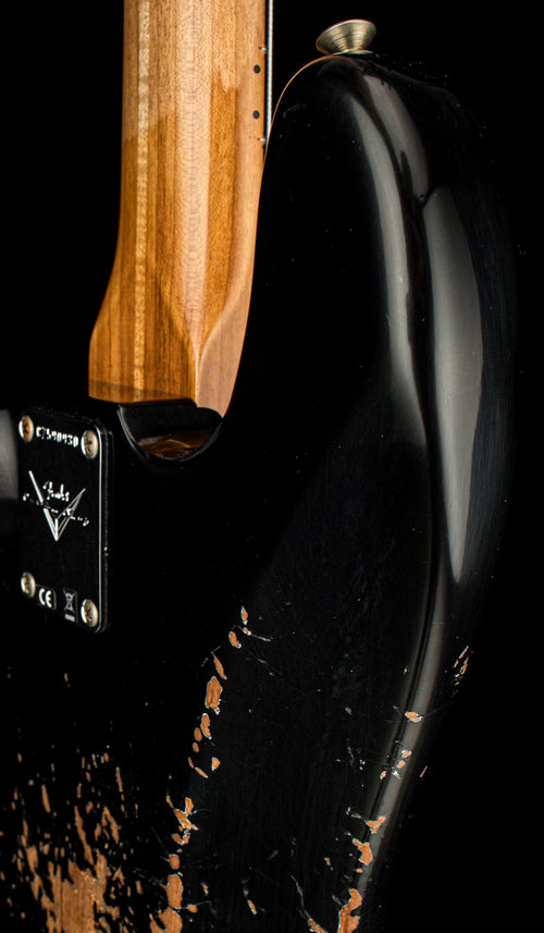 Fender Custom Shop Empire 58 Precision Bass Heavy Relic - Faded Aged Black #90930