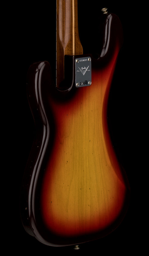 Fender Custom Shop Empire 58 Precision Bass Journeyman Relic - Aged Chocolate 3-Tone Sunburst #90325
