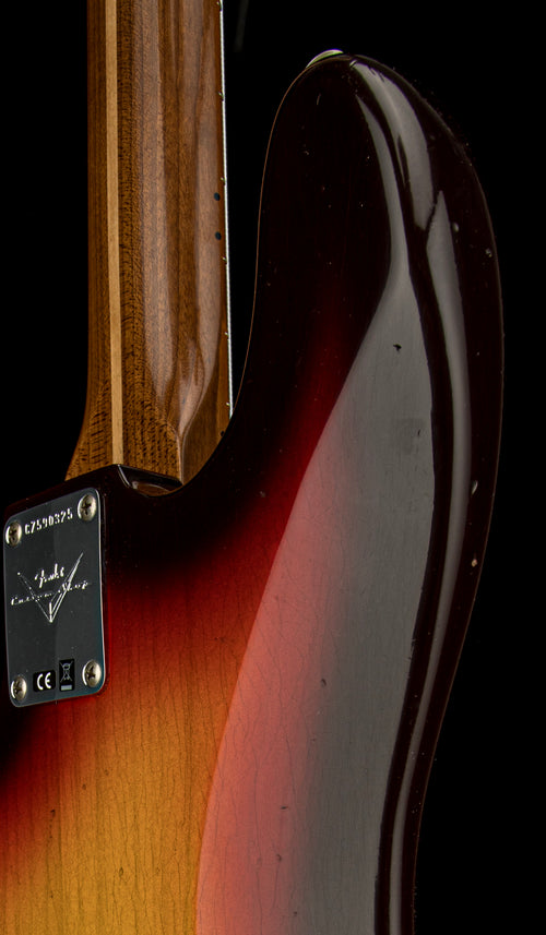 Fender Custom Shop Empire 58 Precision Bass Journeyman Relic - Aged Chocolate 3-Tone Sunburst #90325