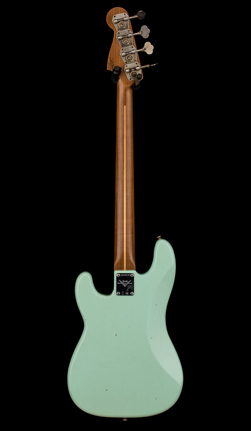 Fender Custom Shop Empire '58 Precision Bass Journeyman Relic - Aged Surf Green #88175